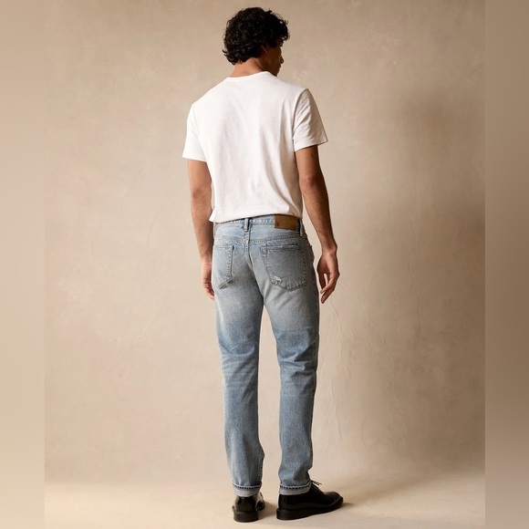 Todd Snyder | Slim Selvedge Denim Jeans 34X30 Midwash 100% Cotton - Picture 3 of 14